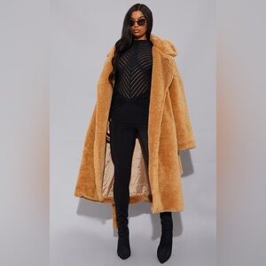 PRETTYLITTLETHING BLACK CHEVRON MESH LONG SLEEVE THONG BODYSUIT SIZE 12 NWT